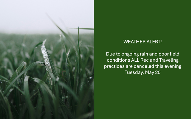 Practices Canceled