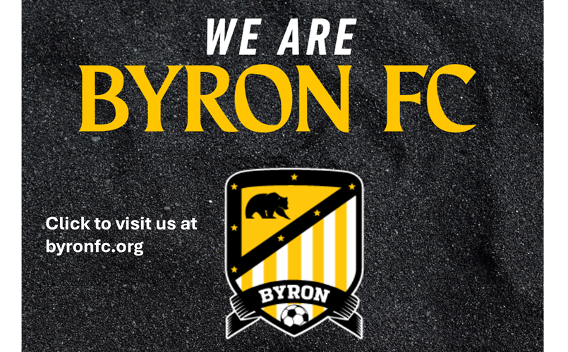 We Are Byron FC!